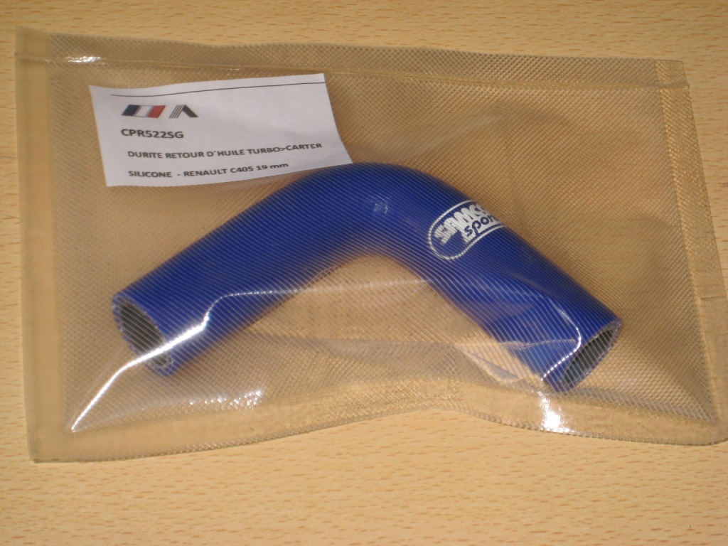 MANGUITO DESAGUE TURBO CARTER RENAULT GT TURBO SILICONA