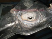 placa soldada puente delantero bmw Z3 -01