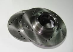 discos freno perforados delanteros y traseros renault 5 copa y alpine