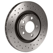 disco freno perforado sin tratamiento