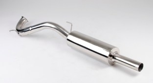 silencioso trasero inox renault clio 16 v MK1