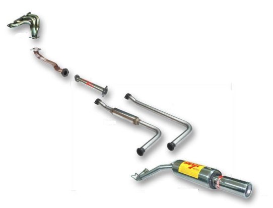 SISTEMA ESCAPE CATALIZADO RENAULT CLIO MK1 Y WILLIAMS