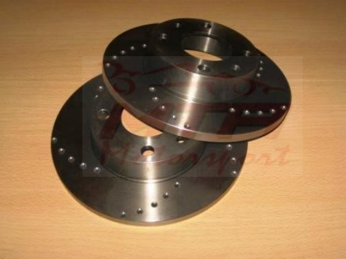 DISCOS FRENO PERFORADOS SEAT PANDA - MARBELLA - 127 - 128 - 124 - AUTOBIANCHI -