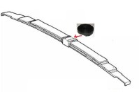 BALLESTA TRASERA SEAT FIAT 127 - RITMO - RONDA - IBIZA MK1