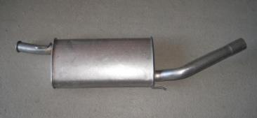 silencioso trasero renault 5 gt turbo tipo serie aluminizado