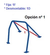 ARCO SEGURIDAD DE VEHÍCULO ROLL-BAR - todos modelos vehículos - 2