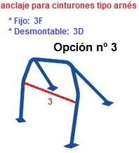 ARCO SEGURIDAD DE VEHÍCULO ROLL-BAR - todos modelos vehículos - 4