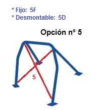 ARCO SEGURIDAD DE VEHÍCULO ROLL-BAR - todos modelos vehículos - 6
