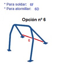 ARCO SEGURIDAD DE VEHÍCULO ROLL-BAR - todos modelos vehículos - 7