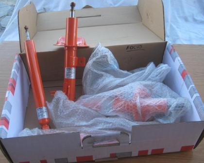 amortiguadores deportivos regulables con gas ford focus mk1