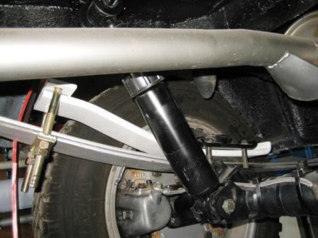 semi ballesta helper fiat panda 4WD