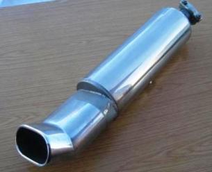 silencioso escape trasero acero inoxidable peugeot 306