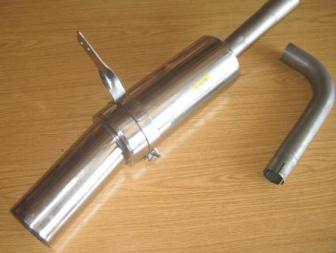 silencioso trasero de escape para renault megane DTI