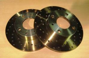 discos freno seat panda - marbella - 127 - 124 - perforados y tratados