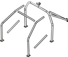 ARCO FIA 6 PUNTOS SIN SOLDAR FIAT SEAT PANDA Y MARBELLA