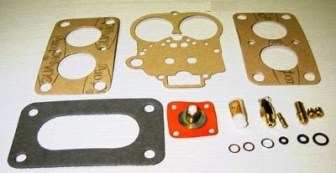 SET CARBURADOR DOBLE CUERPO WEBER 32 DIR 4 - RENAULT 8 - ALPINE A 110 - R5 ALPINE