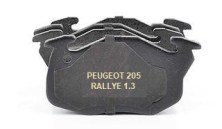 PASTILLAS FRENO DEL PEUGEOT 205 RALLYE -2