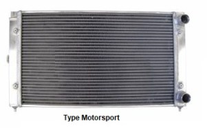 RADIADOR 2 ALUMINIO MOTORSPORT VW GOLF MK1 - MK2