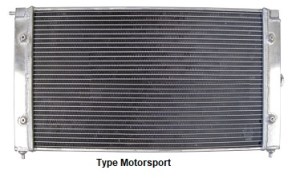 RADIADOR ALUMINIO MOTORSPORT VW GOLF MK1 - MK2