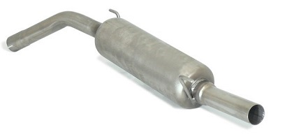 SILENCIOSO TRASERO INOX GRUPO N - RENAULT 5 GT TURBO 50 mm