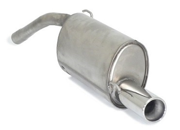 SILENCIOSO TRASERO INOX SPORT GT TURBO 80 mm