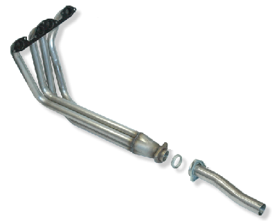 COLECTOR ESCAPE ACERO INOX SEAT IBIZA MK1 - SYSTEM PORSCHE