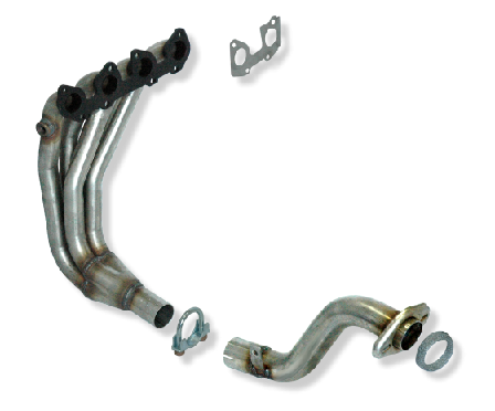 colector escape racing tubular inox peugeot 205 rallye 1300