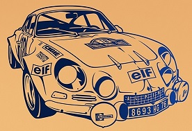 draw alpine-a110