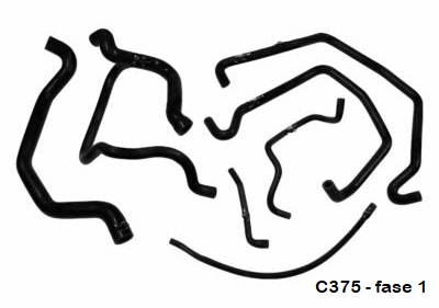 MANGUITOS SILICONA REFRIGERACION RENAULT 11 TURBO FASE 1