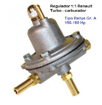 regulador presion gasolina renault turbo tipo rallye gr A
