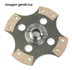 disco embrague rigido tipo cerametálico sinterizado renault supercinco gt turbo y clio 16 v