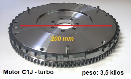 volante motor ligero renault 5 gt turbo tipo 1 sport y racing 3,5 kilos